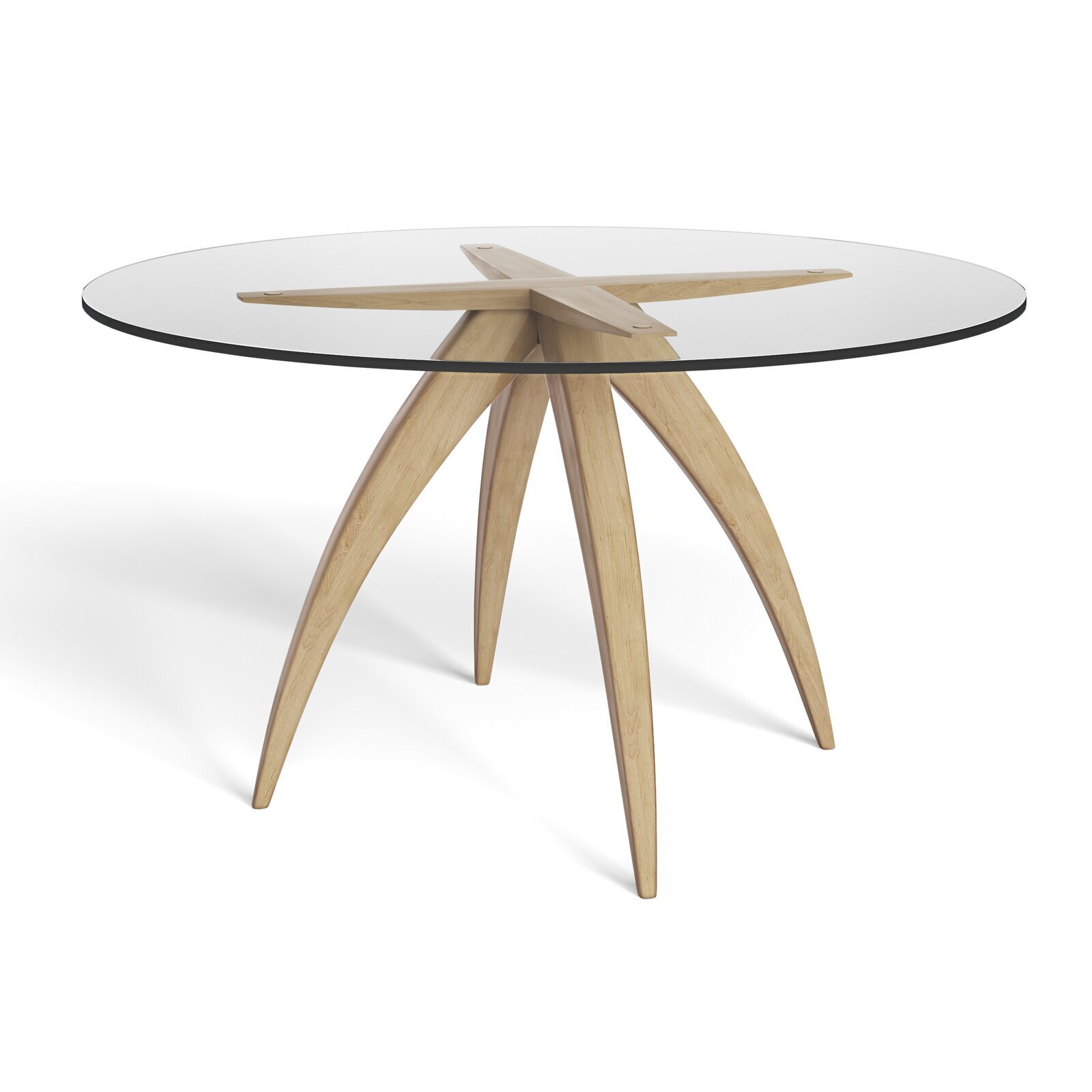 Round Glass Dining Table For Six