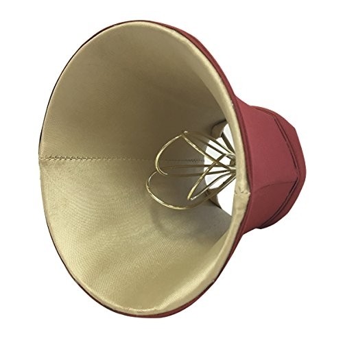 Royal Designs 5″ True Bell Chandelier Lamp Shade, Burgundy, 3" x 5" x 4.5", Single, CS-201BUR