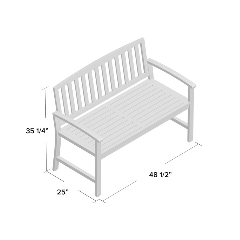 Royce Wooden Garden Bench