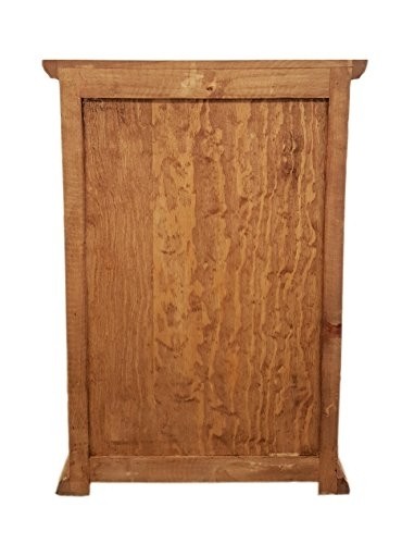 Rustics For Less Santa Rita Traditional 3 Drawer Nightstand, Short, Medium