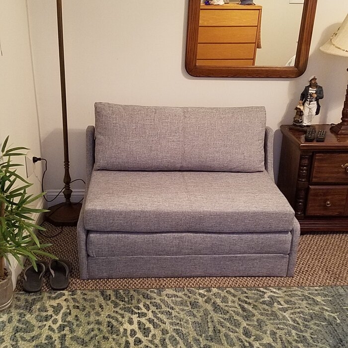 Sabine 43.31'' Armless Sofa Bed