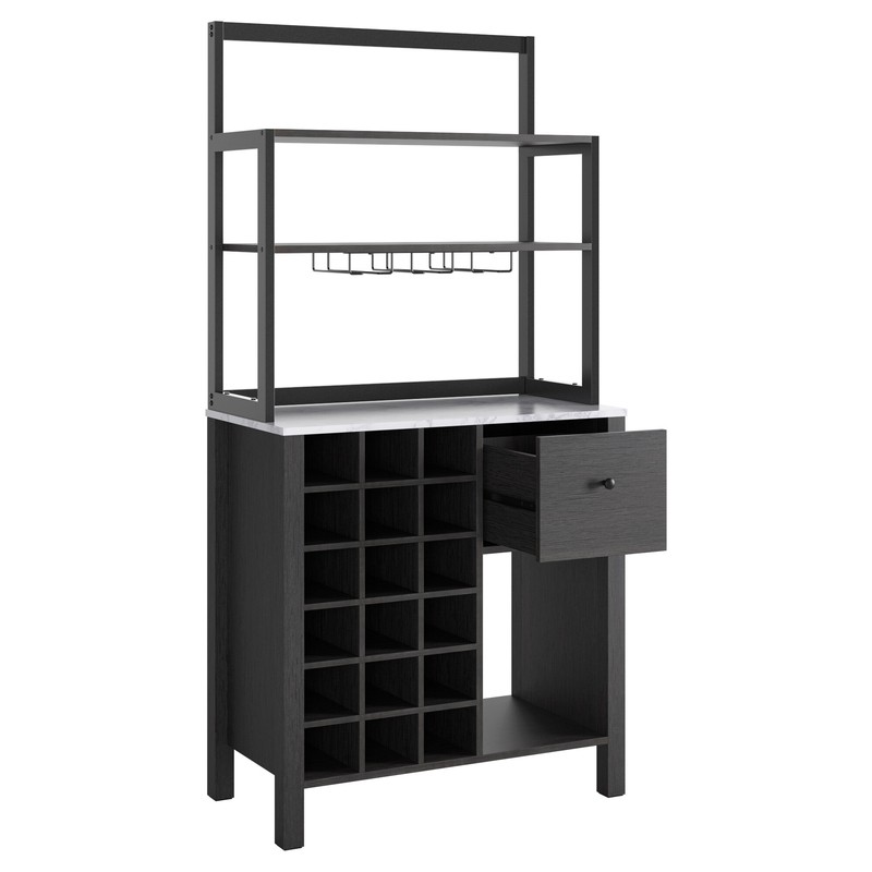 Salvador Bar Cabinet with Wine Storage