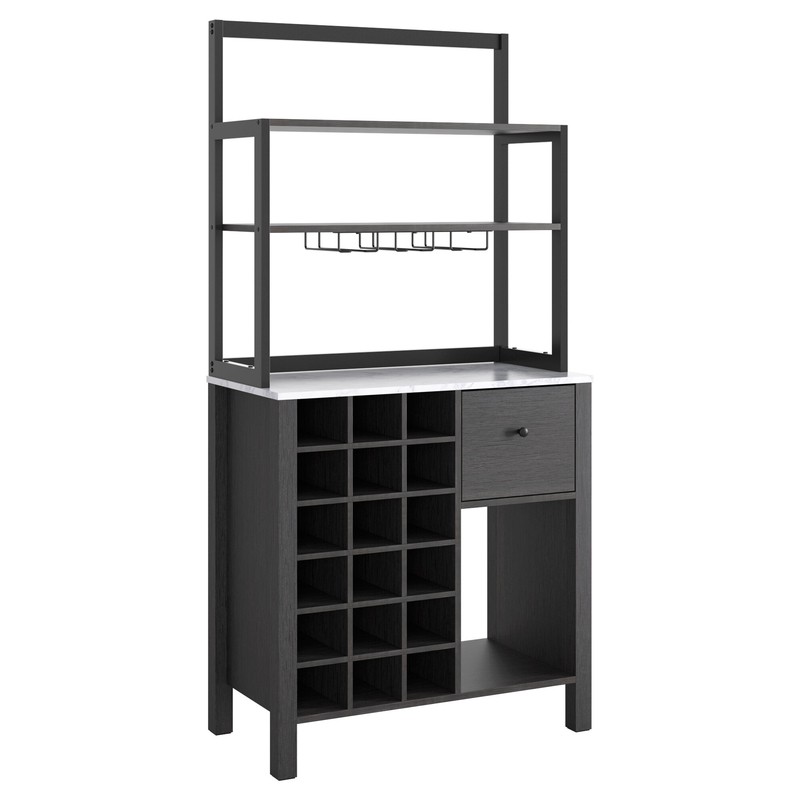 Salvador Bar Cabinet with Wine Storage