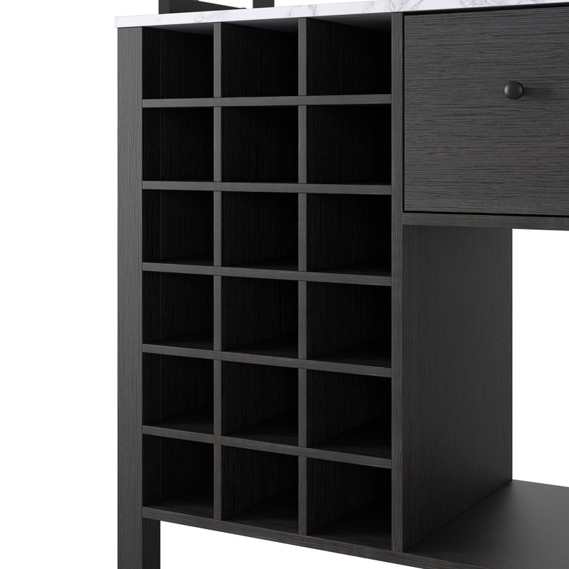 Salvador Bar Cabinet with Wine Storage