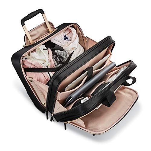 Samsonite, SML1281661041, Upright Mobile Office, 1, Black