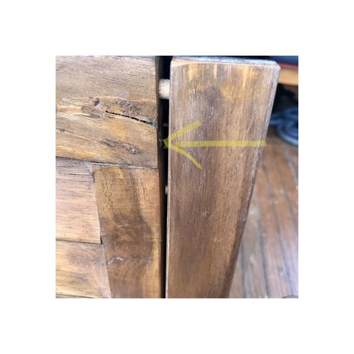 Sand & Stable™ Amagansett 78.87 Gallons Gallon Water Resistant Acacia Solid Wood Deck Box