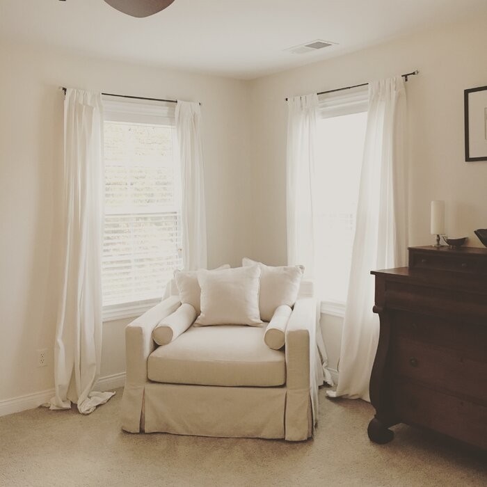 Seahaven 45'' Wide Slipcovered Chair And A Half
