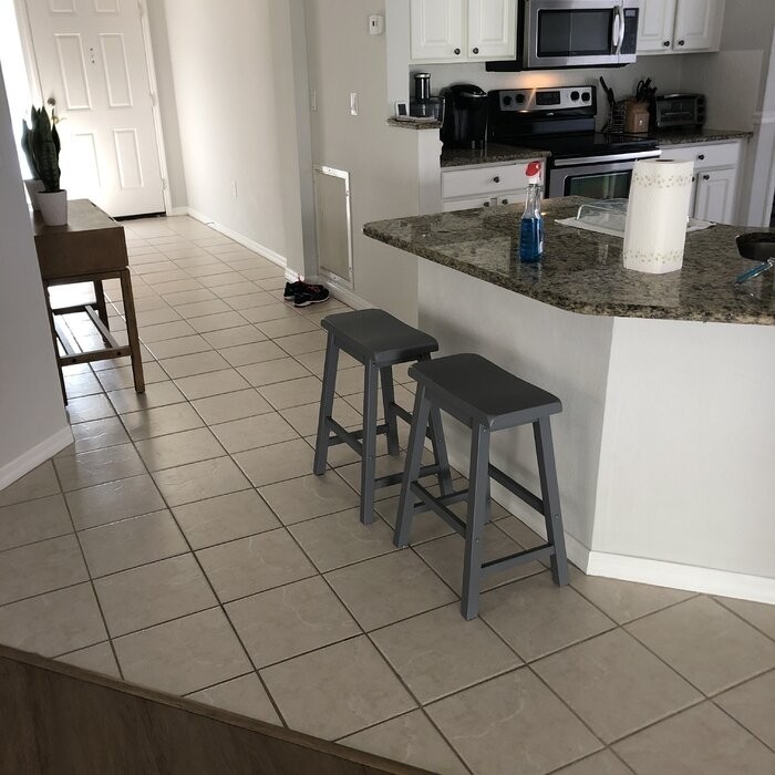 Sharman Solid Wood Bar & Counter Stool