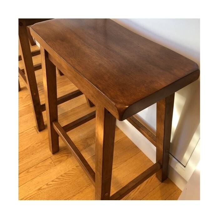Sharman Solid Wood Bar & Counter Stool