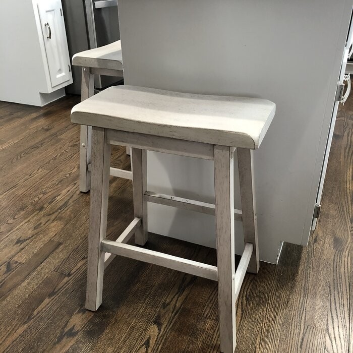 Sharman Solid Wood Bar & Counter Stool