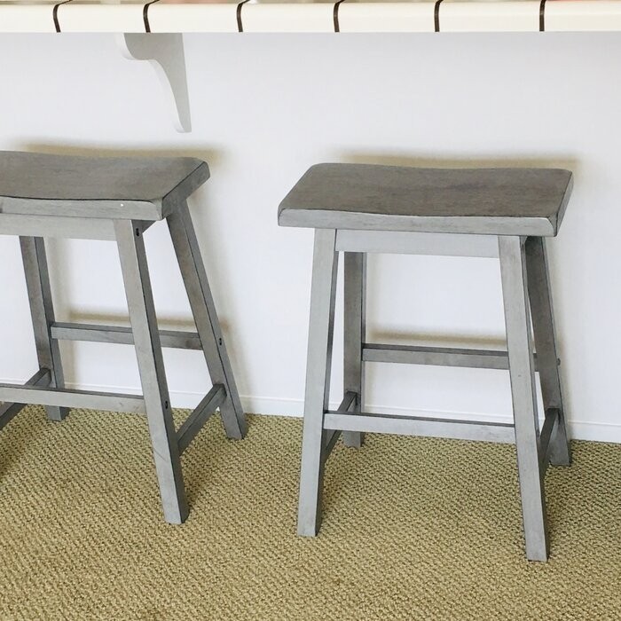 Sharman Solid Wood Bar & Counter Stool