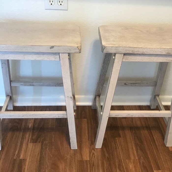 Sharman Solid Wood Bar & Counter Stool