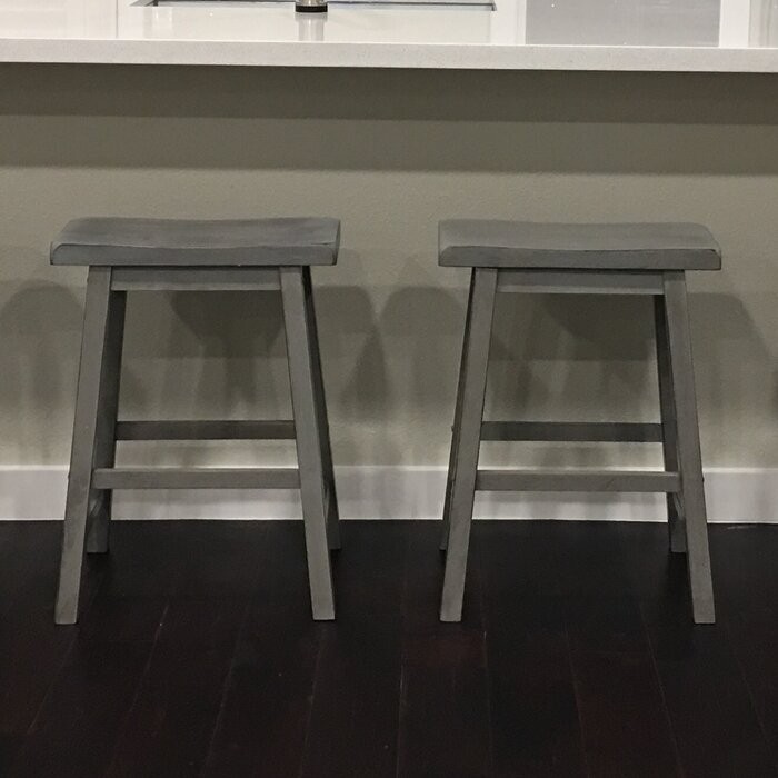 Sharman Solid Wood Bar & Counter Stool