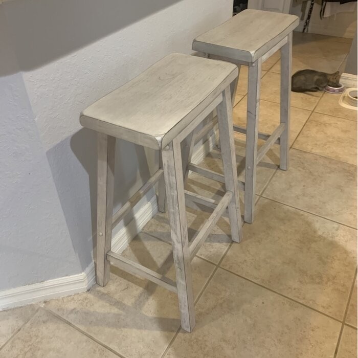 Sharman Solid Wood Bar & Counter Stool