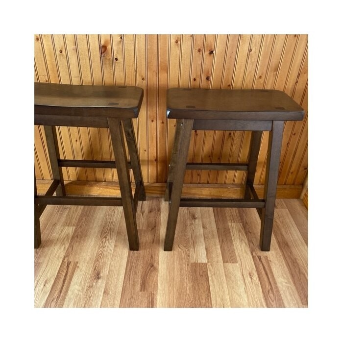 Sharman Solid Wood Bar & Counter Stool