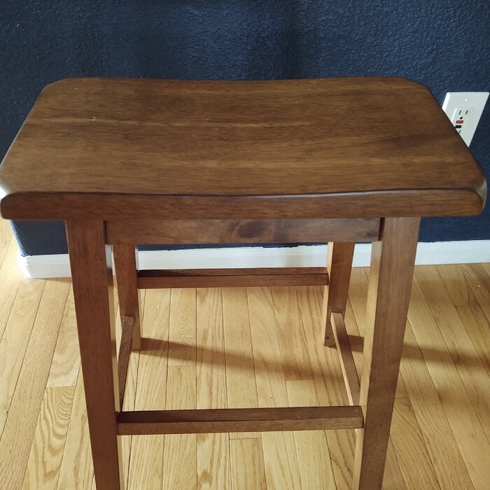 Sharman Solid Wood Bar & Counter Stool