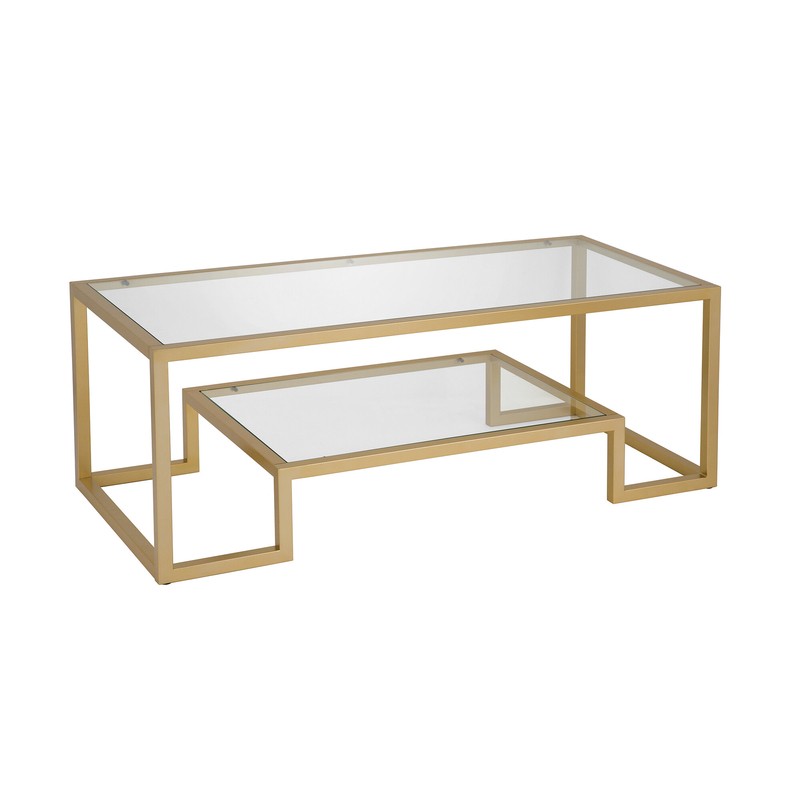 Shumake Frame Coffee Table with Storage