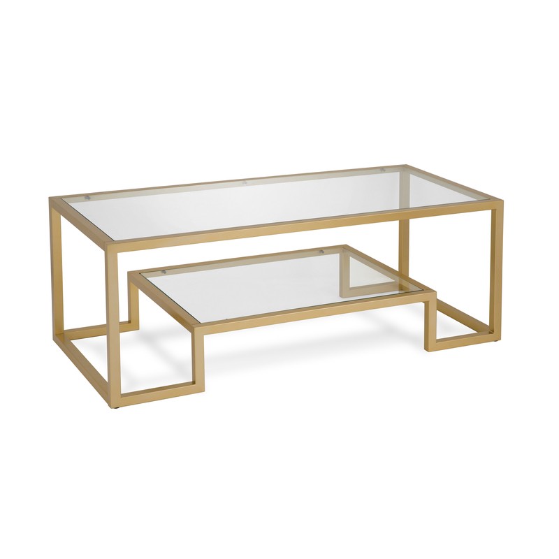 Shumake Frame Coffee Table with Storage