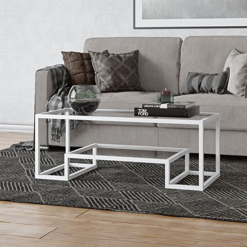Shumake Frame Coffee Table with Storage