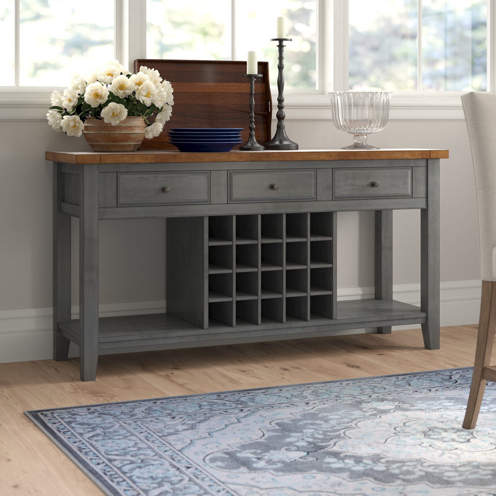 Sideboard Buffet with Wine Storage