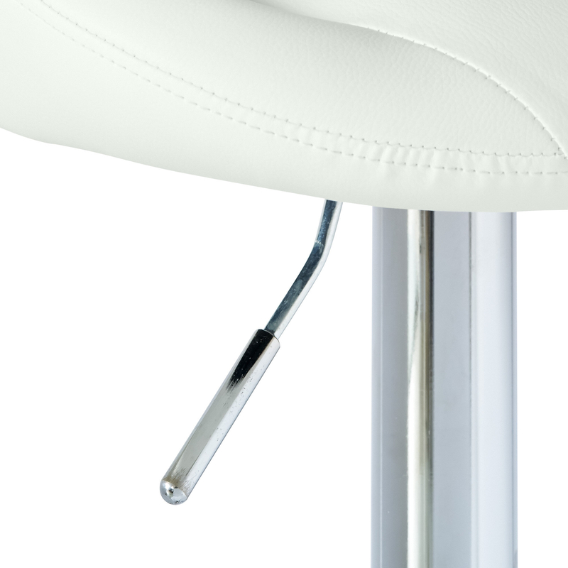 Simard Swivel Adjustable Height Bar Stool