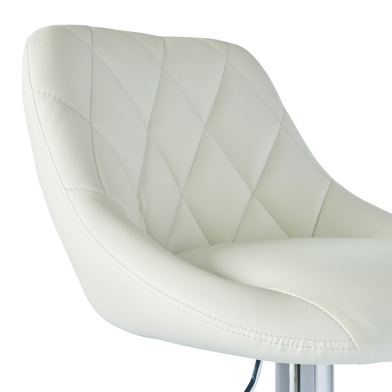 Simard Swivel Adjustable Height Bar Stool