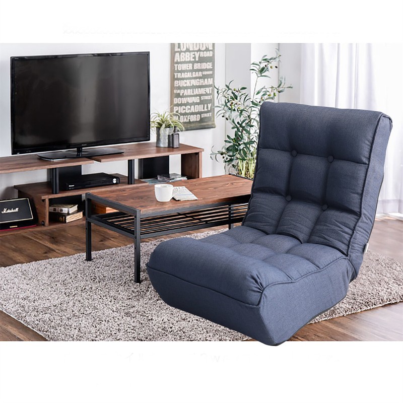 Single Sofa Reclining Chair Japanese Chair Lazy Sofa Tatami Balcony Reclining Chair Leisure Sofa Adjustable Chair