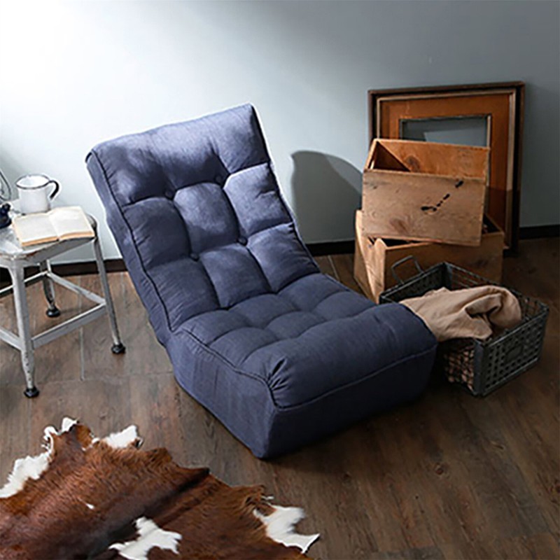 Single Sofa Reclining Chair Japanese Chair Lazy Sofa Tatami Balcony Reclining Chair Leisure Sofa Adjustable Chair