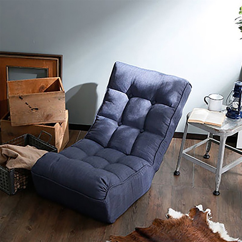 Single Sofa Reclining Chair Japanese Chair Lazy Sofa Tatami Balcony Reclining Chair Leisure Sofa Adjustable Chair