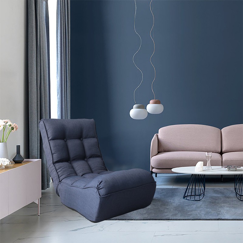 Single Sofa Reclining Chair Japanese Chair Lazy Sofa Tatami Balcony Reclining Chair Leisure Sofa Adjustable Chair