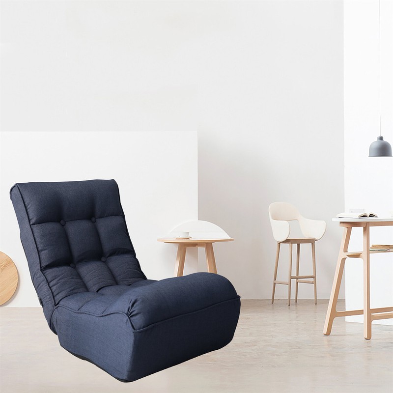 Single Sofa Reclining Chair Japanese Chair Lazy Sofa Tatami Balcony Reclining Chair Leisure Sofa Adjustable Chair