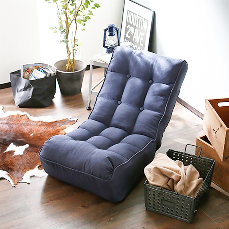 Single Sofa Reclining Chair Japanese Chair Lazy Sofa Tatami Balcony Reclining Chair Leisure Sofa Adjustable Chair