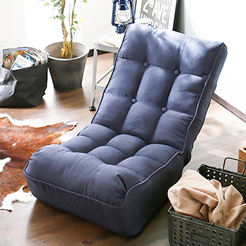 Single Sofa Reclining Chair Japanese Chair Lazy Sofa Tatami Balcony Reclining Chair Leisure Sofa Adjustable Chair