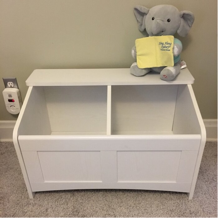 toy box with section divider