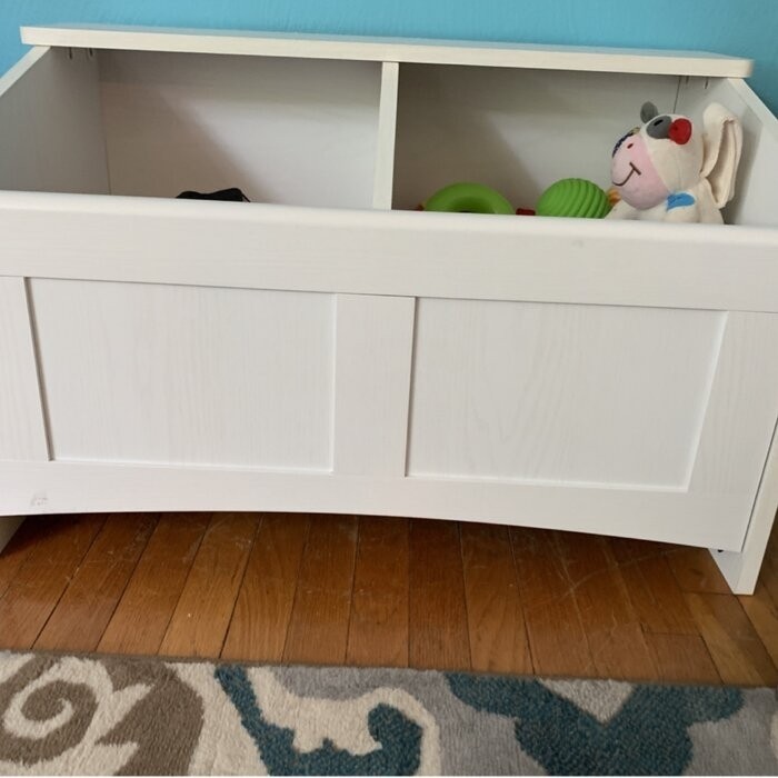 Snio Toy Box with Section Divider