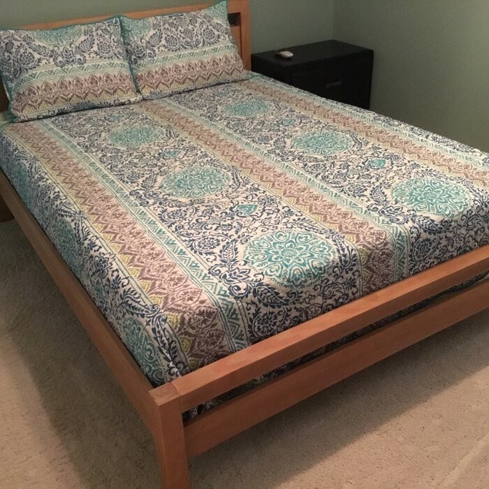 Solid Wood Platform Configurable Bedroom Set