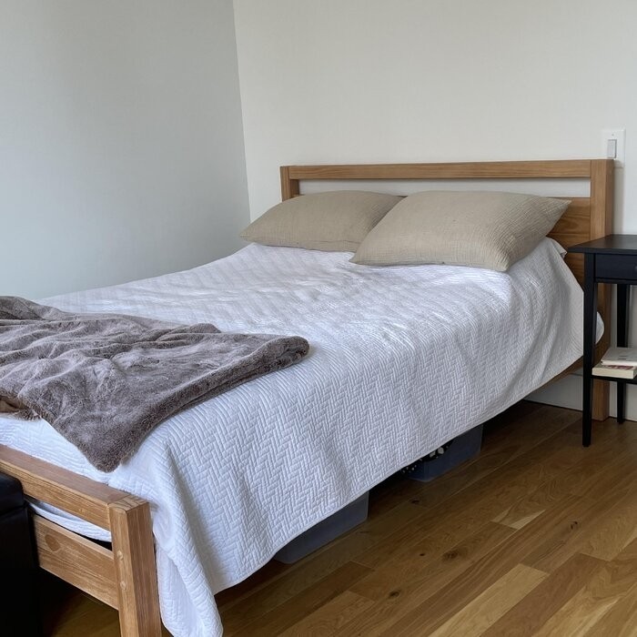 Solid Wood Platform Configurable Bedroom Set