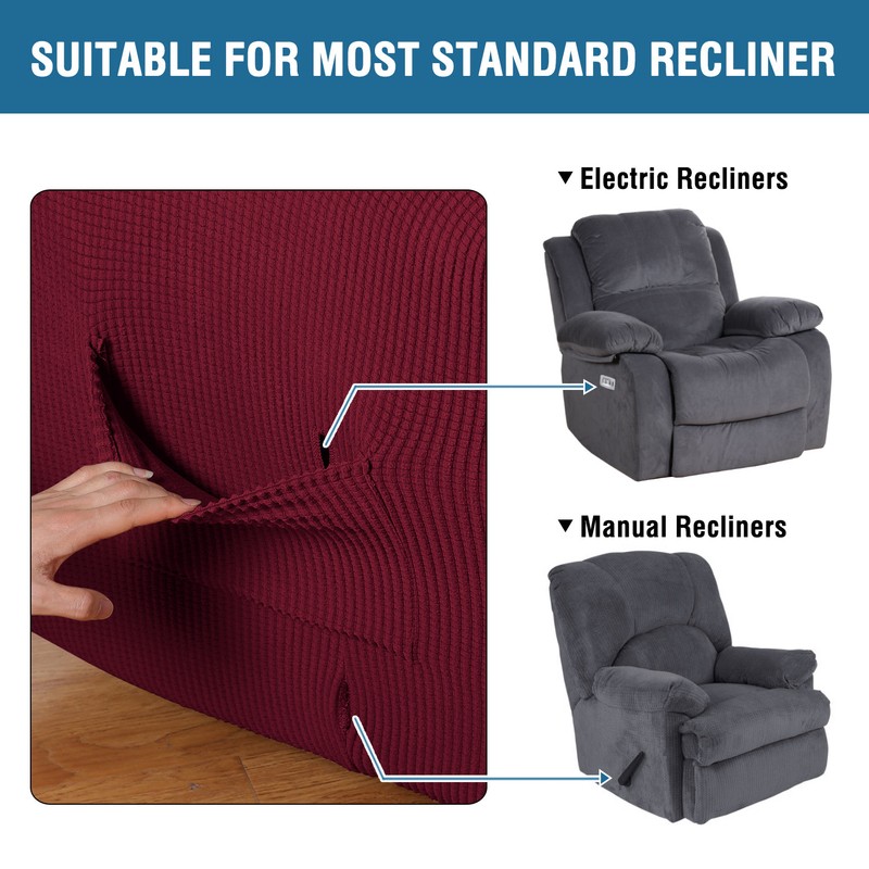 Spandex Box Cushion Sectional Slipcover