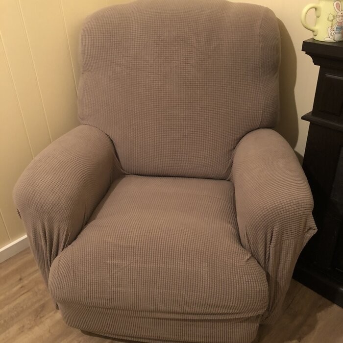 Spandex Box Cushion Sectional Slipcover