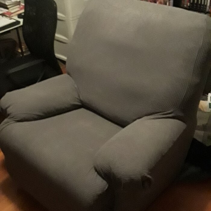 Spandex Box Cushion Sectional Slipcover