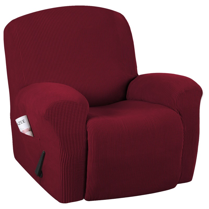 Spandex Box Cushion Sectional Slipcover