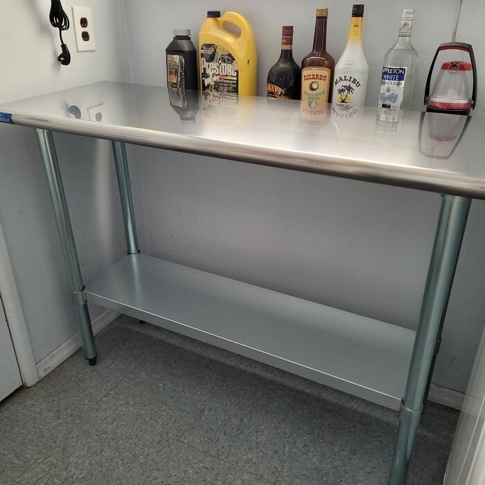 Stainless Steel Work Table with Undershelf