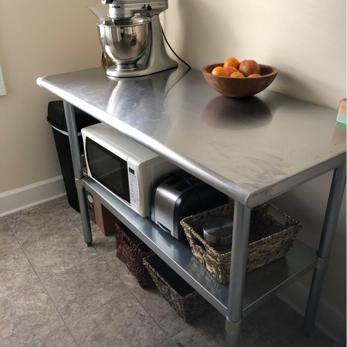 Stainless Steel Work Table with Undershelf