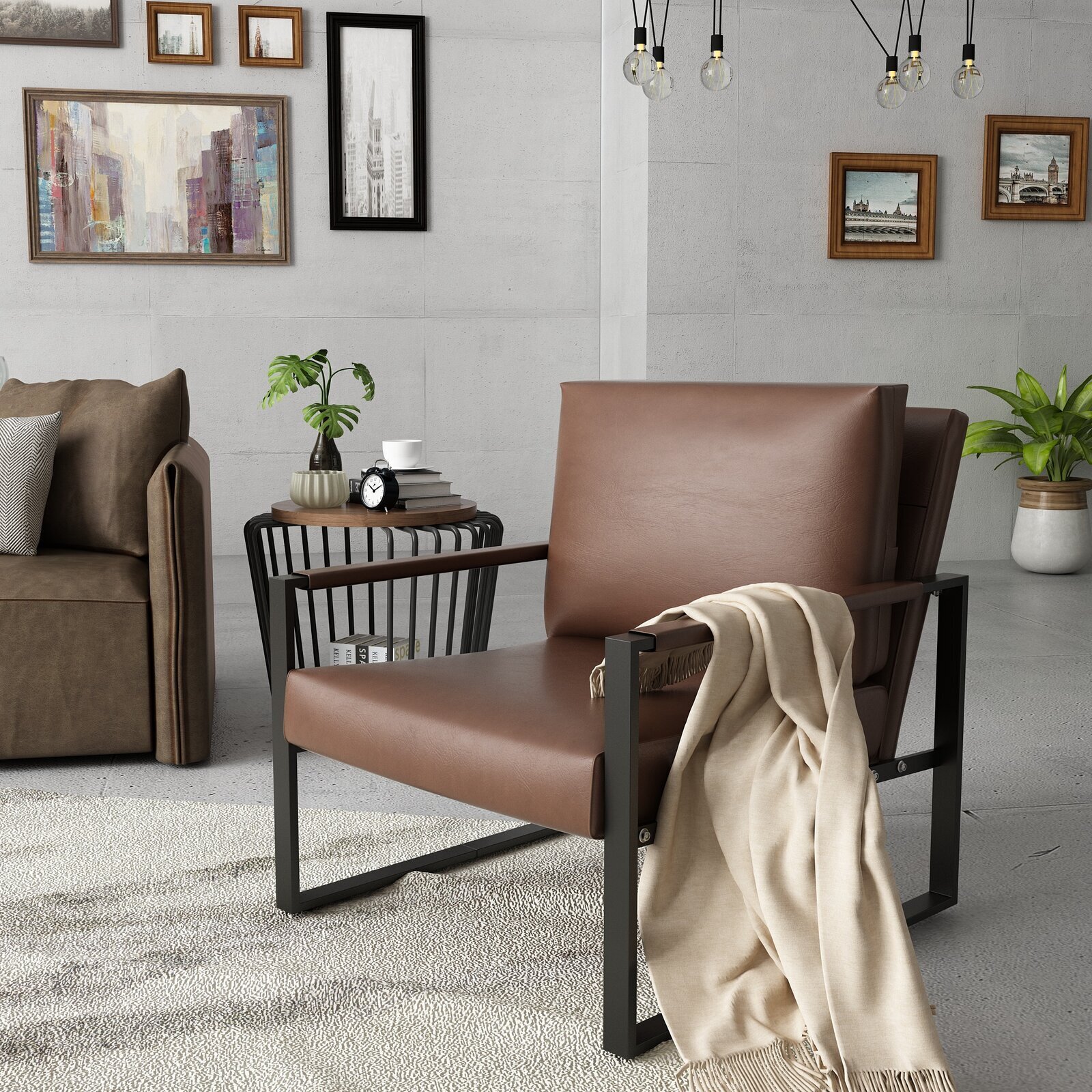 Standard Sleek Square Armchair Seat