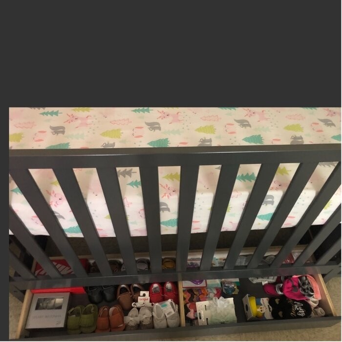 Stardust 4-in-1 Convertible Crib and Changer