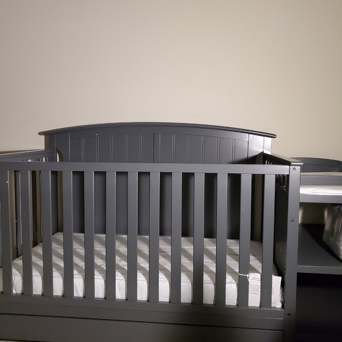 Stardust 4-in-1 Convertible Crib and Changer