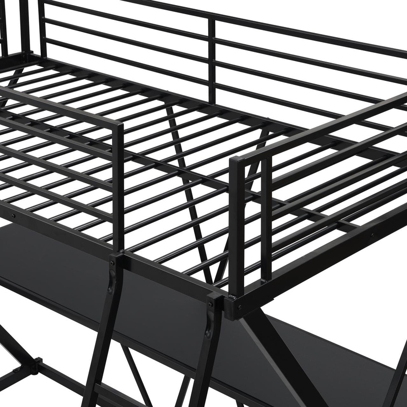 Stephanie Twin Loft Bunk Bed with Built-in-Desk by Isabelle & Max™