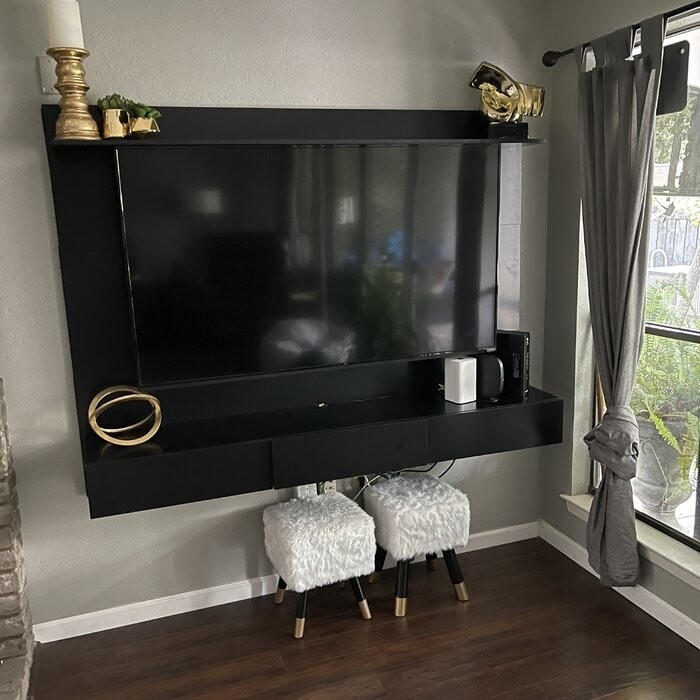 Sunseri Floating Entertainment Center for TVs up to 70"