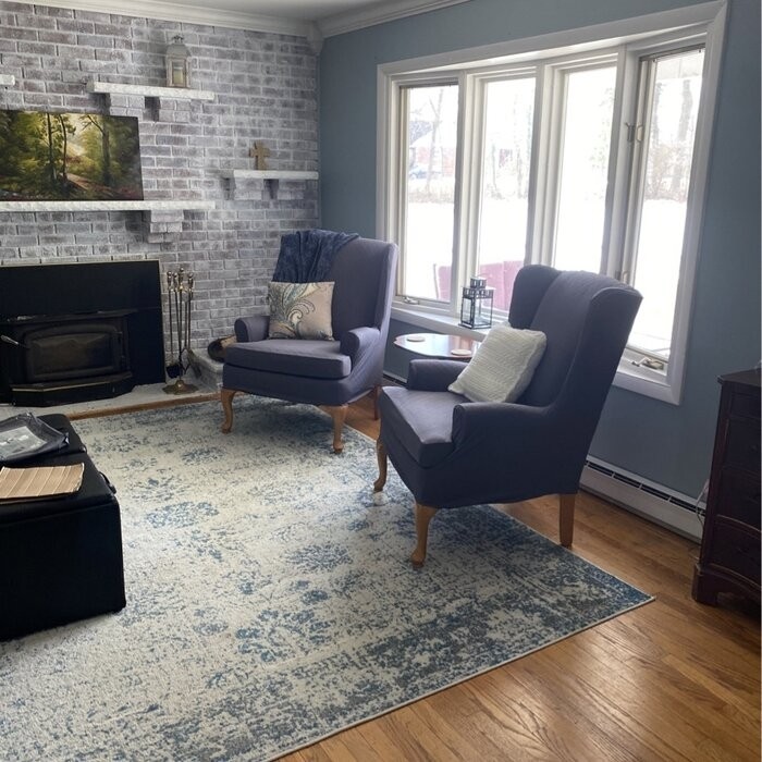 Super Stretch T-Cushion Wingback Slipcover