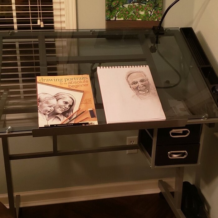 Swan Hill Drafting Table